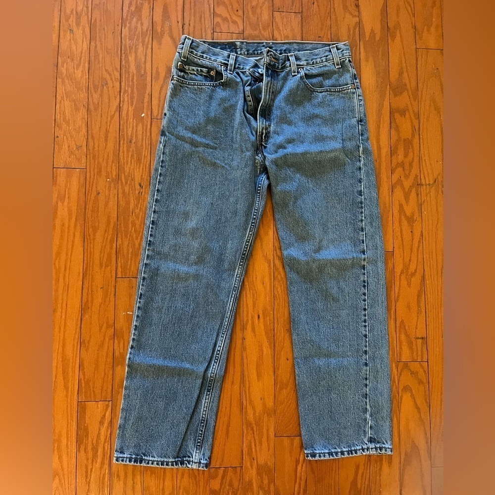 Women’s Levi’s 505 Straight Leg Regular Fit Vintage Jeans 36 X 30